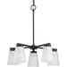 Myhouse Lighting Progress Lighting - P400401-31M - Five Light Chandelier - Tanner - Matte Black