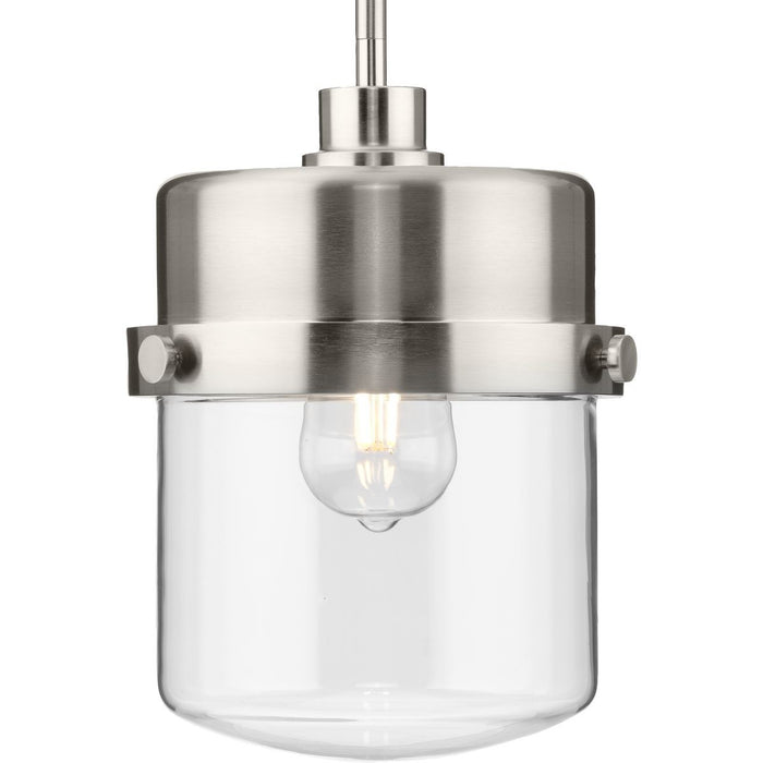 Myhouse Lighting Progress Lighting - P500471-009 - One Light Pendant - Beckner - Brushed Nickel