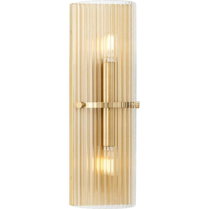 Myhouse Lighting Progress Lighting - P710136-205 - Two Light Wall Sconce - Seville - Soft Gold