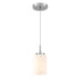 Myhouse Lighting Westinghouse Lighting - 6135300 - One Light Mini Pendant - Shamus - Brushed Nickel
