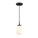 Myhouse Lighting Westinghouse Lighting - 6135400 - One Light Mini Pendant - Shamus - Black