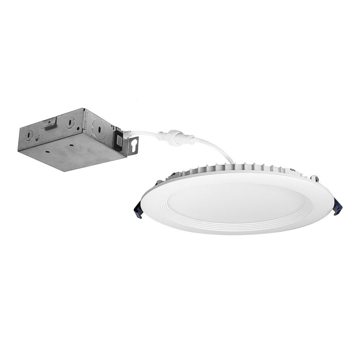 Myhouse Lighting Nora Lighting - NCSC-R6W2TWMPW - LED Wafer Downlight - Matte Powder White