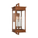 Myhouse Lighting Visual Comfort Studio - CO1444NCP - Four Light Wall Lantern - Cupertino - Natural Copper