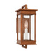 Myhouse Lighting Visual Comfort Studio - CO1461NCP - One Light Wall Lantern - Cupertino - Natural Copper