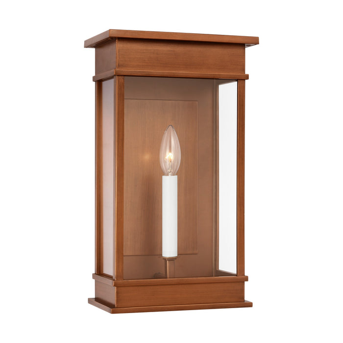 Myhouse Lighting Visual Comfort Studio - CO1491NCP - One Light Wall Lantern - Cupertino - Natural Copper