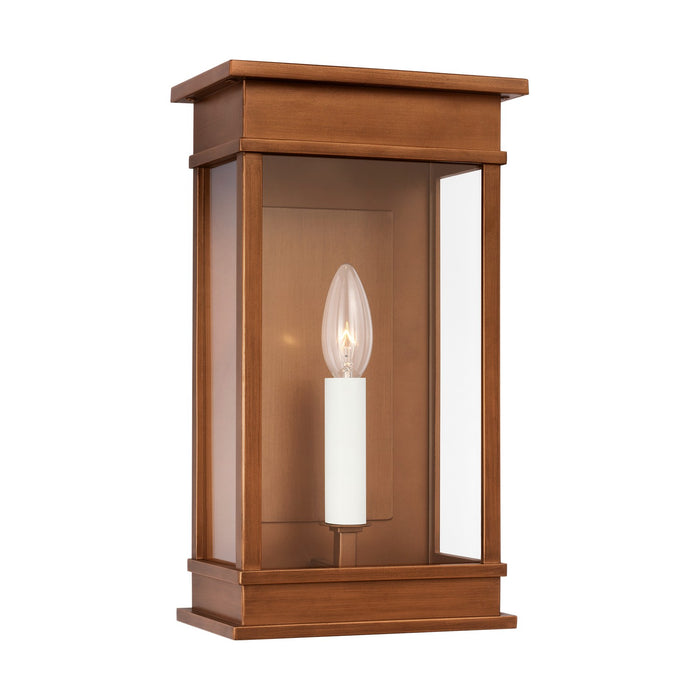 Myhouse Lighting Visual Comfort Studio - CO1501NCP - One Light Wall Lantern - Cupertino - Natural Copper