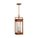 Myhouse Lighting Visual Comfort Studio - CO1534NCP - Four Light Pendant - Cupertino - Natural Copper