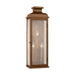 Myhouse Lighting Visual Comfort Studio - OL11102NCP - Three Light Wall Lantern - Pediment - Natural Copper