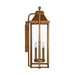 Myhouse Lighting Visual Comfort Studio - OL13202NCP - Four Light Wall Lantern - Wellsworth - Natural Copper