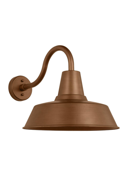 Myhouse Lighting Visual Comfort Studio - SLO1211NCP - One Light Wall Lantern - Barn Light - Natural Copper