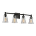 Myhouse Lighting Visual Comfort Studio - VS24704AI - Three Light Vanity - Monterro - Aged Iron