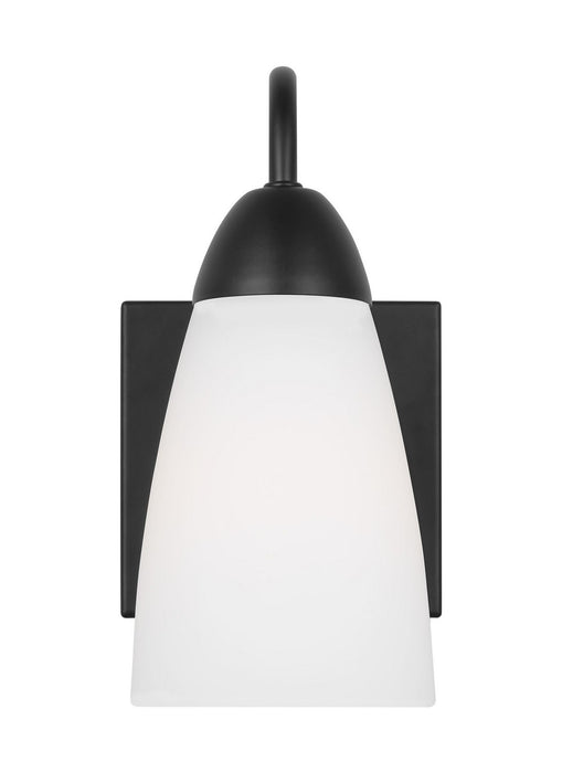 Myhouse Lighting Generation Lighting. - 4120201EN3-112 - One Light Wall / Bath Sconce - Seville - Midnight Black