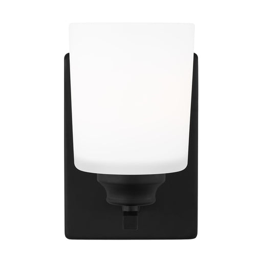 Myhouse Lighting Generation Lighting. - 4120901EN3-112 - One Light Wall / Bath Sconce - Vinton - Midnight Black