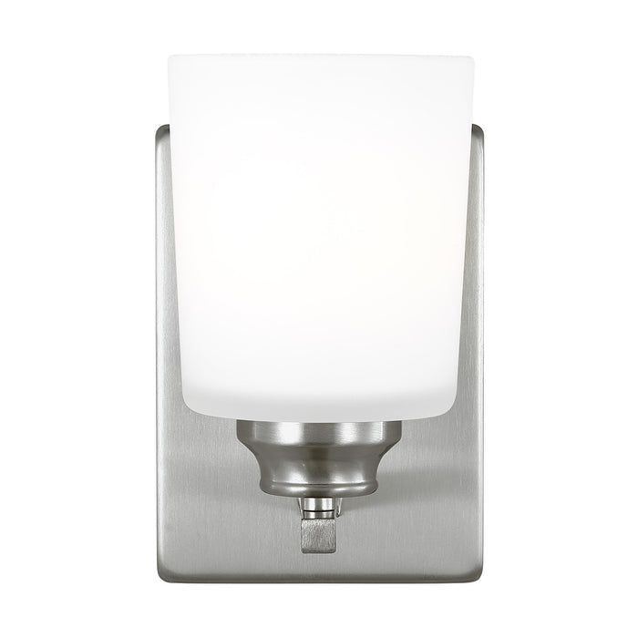 Myhouse Lighting Generation Lighting. - 4120901EN3-962 - One Light Wall / Bath Sconce - Vinton - Brushed Nickel