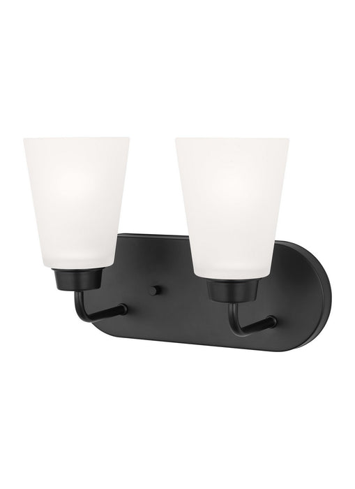 Myhouse Lighting Generation Lighting. - 4415202EN3-112 - Two Light Wall / Bath - Kerrville - Midnight Black