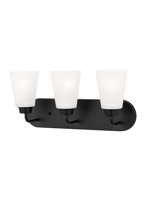 Myhouse Lighting Generation Lighting. - 4415203EN3-112 - Three Light Wall / Bath - Kerrville - Midnight Black