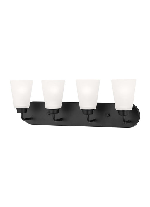 Myhouse Lighting Generation Lighting. - 4415204EN3-112 - Four Light Wall / Bath - Kerrville - Midnight Black