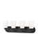 Myhouse Lighting Generation Lighting. - 4415204EN3-112 - Four Light Wall / Bath - Kerrville - Midnight Black