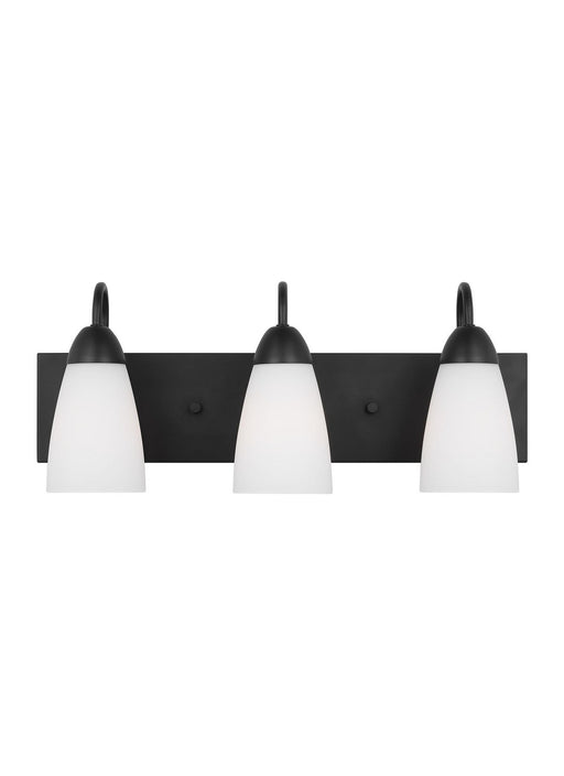 Myhouse Lighting Generation Lighting. - 4420203EN3-112 - Three Light Wall / Bath - Seville - Midnight Black