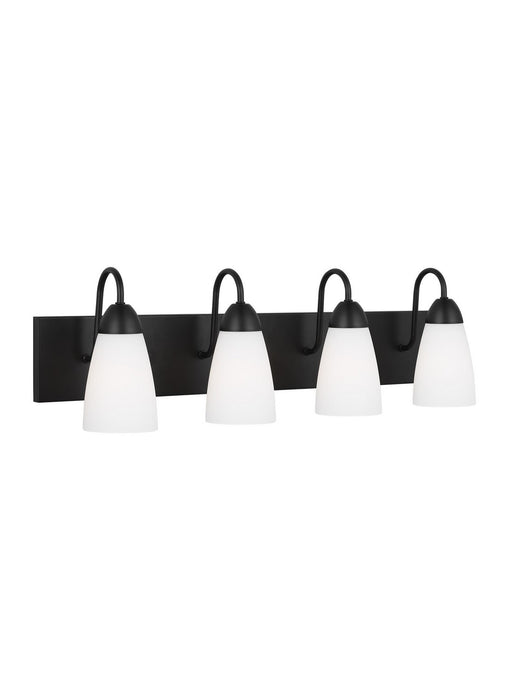 Myhouse Lighting Generation Lighting. - 4420204EN3-112 - Four Light Wall / Bath - Seville - Midnight Black