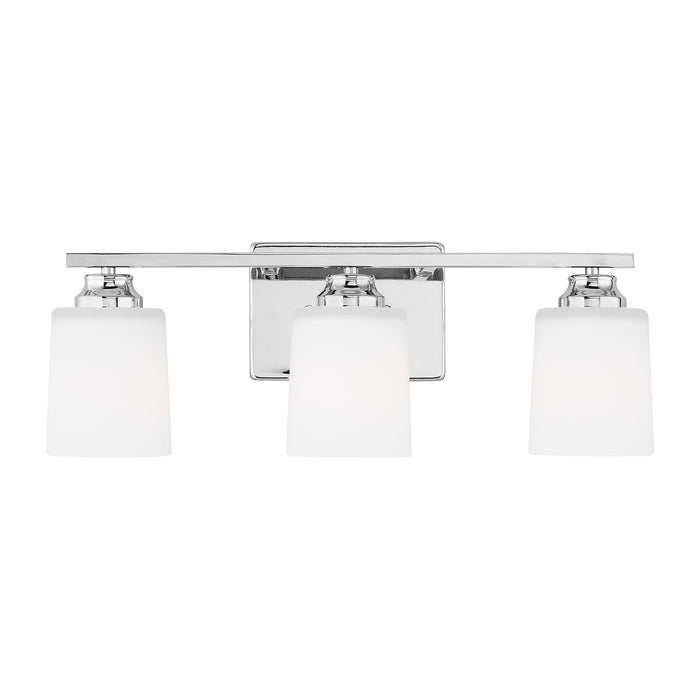 Myhouse Lighting Generation Lighting. - 4420903-05 - Three Light Wall / Bath - Vinton - Chrome