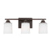 Myhouse Lighting Generation Lighting. - 4420903-710 - Three Light Wall / Bath - Vinton - Bronze