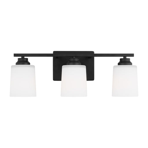 Myhouse Lighting Generation Lighting. - 4420903EN3-112 - Three Light Wall / Bath - Vinton - Midnight Black