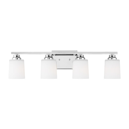 Myhouse Lighting Generation Lighting. - 4420904-05 - Four Light Wall / Bath Sconce - Vinton - Chrome