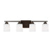 Myhouse Lighting Generation Lighting. - 4420904-710 - Four Light Wall / Bath Sconce - Vinton - Bronze