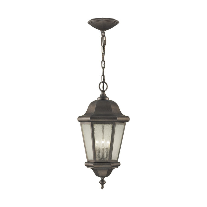 Myhouse Lighting Generation Lighting. - OL5911EN/CB - Three Light Outdoor Pendant - Martinsville - Corinthian Bronze