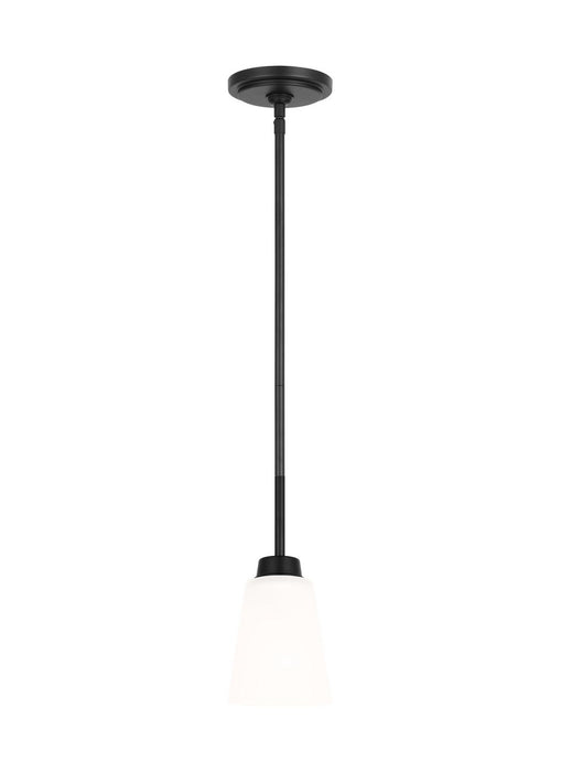 Myhouse Lighting Generation Lighting. - 6115201EN3-112 - One Light Mini Pendant - Kerrville - Midnight Black