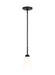 Myhouse Lighting Generation Lighting. - 6115201EN3-112 - One Light Mini Pendant - Kerrville - Midnight Black