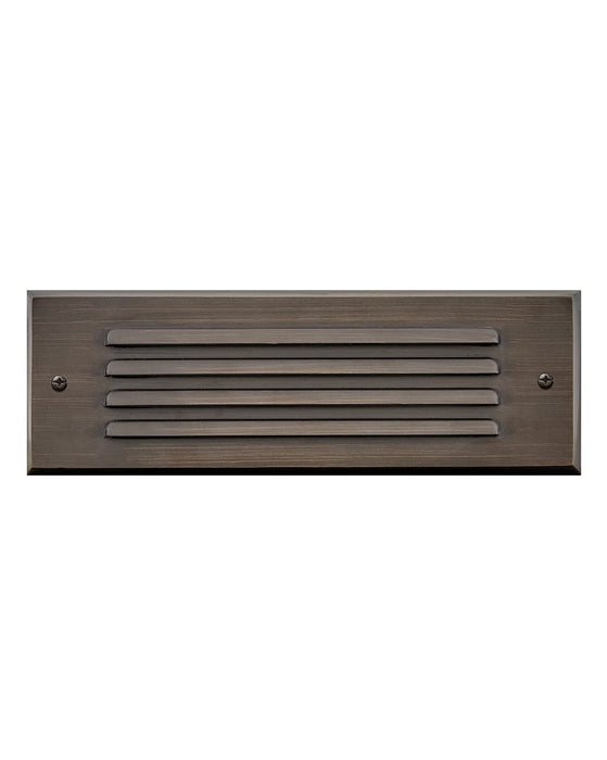 Myhouse Lighting Hinkley - 15765MZ - LED Flush Step Light - Louvered Brick Light - Matte Bronze