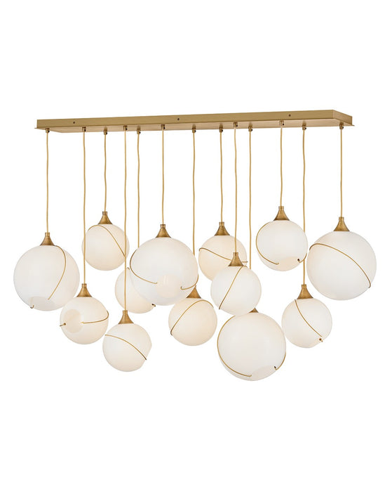 Myhouse Lighting Hinkley - 30305HBR-CO - LED Linear Pendant - Skye - Heritage Brass