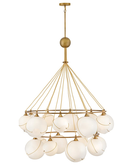 Myhouse Lighting Hinkley - 30308HBR-CO - LED Chandelier - Skye - Heritage Brass