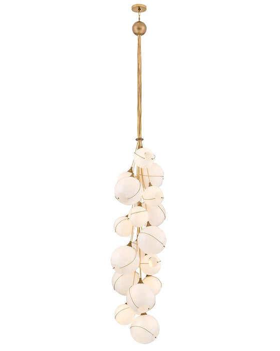 Myhouse Lighting Hinkley - 30309HBR-CO - LED Chandelier - Skye - Heritage Brass