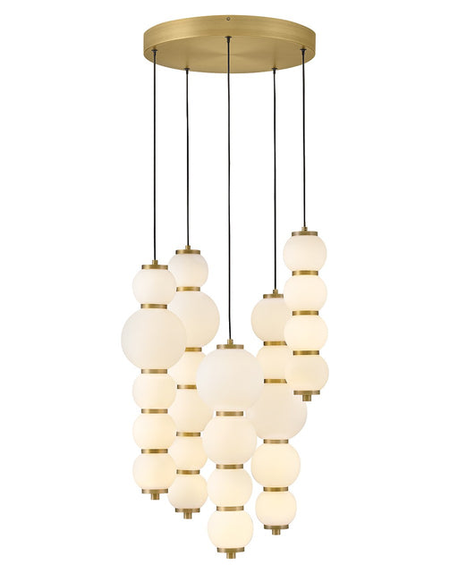 Myhouse Lighting Hinkley - 47395LCB - LED Chandelier - Trigo - Lacquered Brass