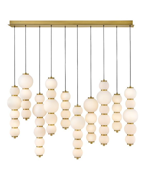 Myhouse Lighting Hinkley - 47396LCB - LED Linear Pendant - Trigo - Lacquered Brass