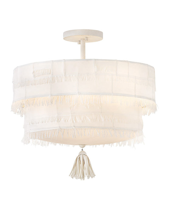 Myhouse Lighting Hinkley - 47421TXP - LED Semi-Flush Mount - Baya - Textured Plaster