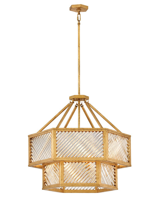 Myhouse Lighting Hinkley - 47464DA - LED Chandelier - Sura - Distressed Brass