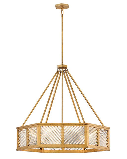 Myhouse Lighting Hinkley - 47466DA - LED Chandelier - Sura - Distressed Brass