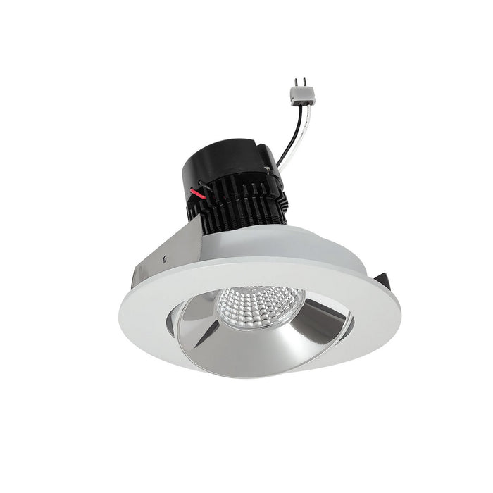 Myhouse Lighting Nora Lighting - NPRLV-4RCCDXCMPW - LED Retrofit - Clear / Matte Powder White