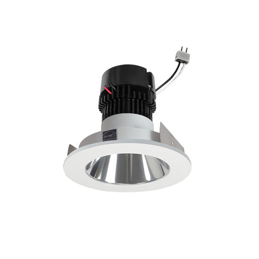 Myhouse Lighting Nora Lighting - NPRLV-4RNDC30XCMPW - LED Retrofit Reflector - Clear / Matte Powder White