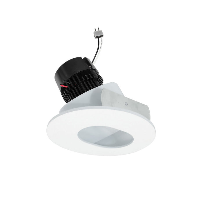 Myhouse Lighting Nora Lighting - NPRLV-4RSL27XMPW - LED Slot Aperture Retrofit - Matte Powder White