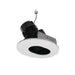 Myhouse Lighting Nora Lighting - NPRLV-4RSL40XBMPW - LED Slot Aperture Retrofit - Black / Matte Powder White