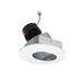 Myhouse Lighting Nora Lighting - NPRLV-4RSL40XHZMPW - LED Slot Aperture Retrofit - Haze / Matte Powder White