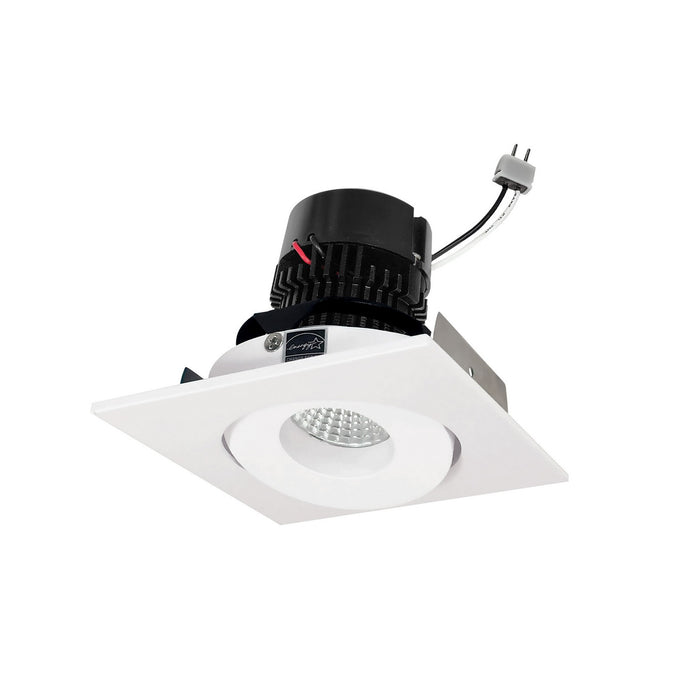 Myhouse Lighting Nora Lighting - NPRLV-4SG40XMPW - LED Gimbal Retrofit - Matte Powder White