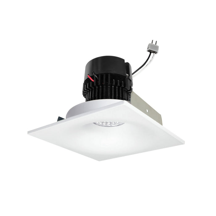 Myhouse Lighting Nora Lighting - NPRLV-4SNB35XMPW - LED Bullnose Retrofit - Matte Powder White