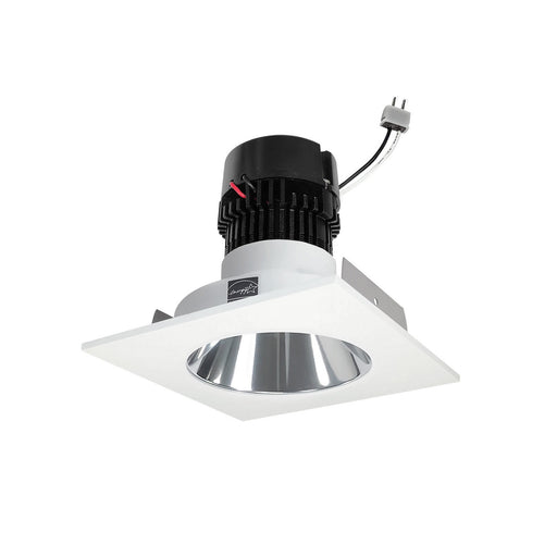 Myhouse Lighting Nora Lighting - NPRLV-4SNDC40XCMPW - LED Retrofit Reflector - Clear / Matte Powder White