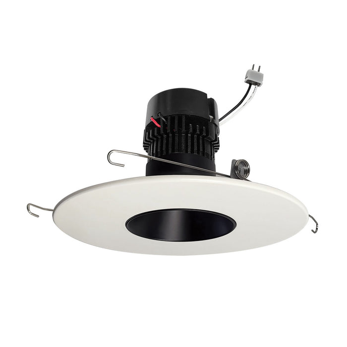 Myhouse Lighting Nora Lighting - NPRLV-56RNDC40XBW - LED Retrofit Reflector - Black / White